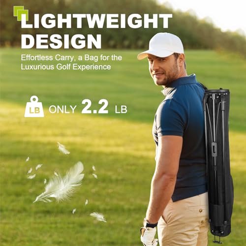 Golf Lightweight Stand Carry Bag for Driving Range and Par 3 Courses U6663