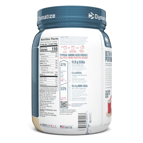 Whey Protein Powder Isolate, Cookies & Cream, 25g Protein I356