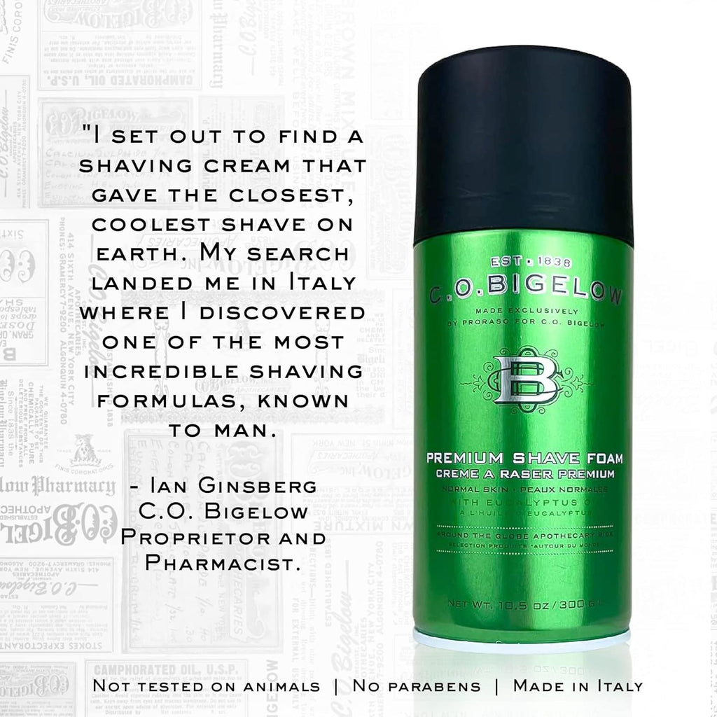 Shave Foam with Eucalyptus Oil and Menthol, 10.5 oz L89023