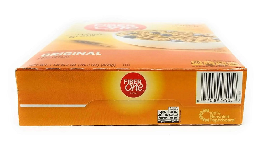 Bran Cereal Original, 16.2 oz, Pack of 3 U821388