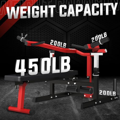Chest Press Machine with Adjustable Bench for Home Gym Y83811