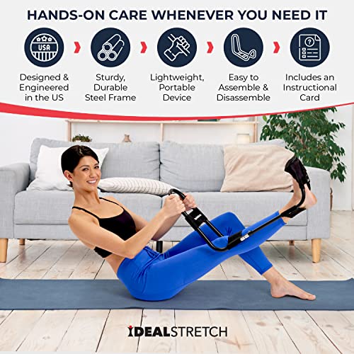 Hamstring, Lower Back & Calf Stretcher for Pain Relief Y564