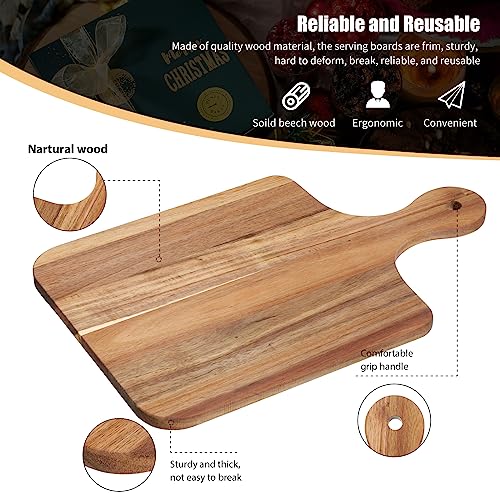 Cutting Board with Handles Wooden Charcuterie Serving Board for Engraving S914