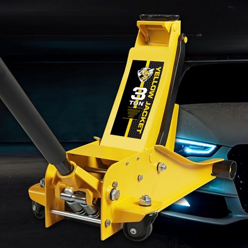 2.5 Ton Trolley Jack with Carrying Case Hydraulic Low Profile Floor Jack for Cars C877326