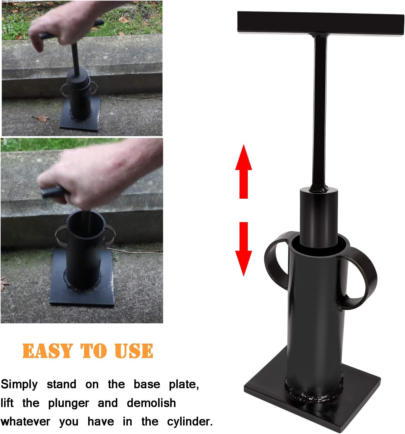 Rock Crusher Heavy Duty Frit Maker Glass Breaker Ore Pulverizer Q303781