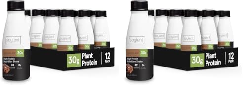 Complete Protein Shake, Chocolate, 30g Protein, Vegan, Dairy Free, 11oz (12 Pack) Q8795