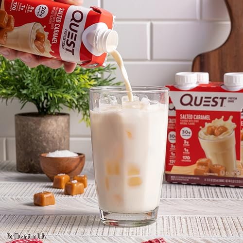 Protein Shake Salted Caramel, 30g Protein, Keto Friendly, 11 fl oz, 12 Count W666022