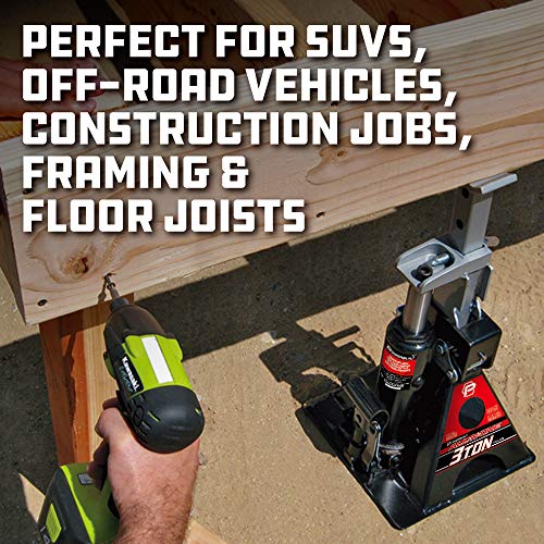 Bottle Jack and Jack Stands in One, 6000 Pound All-in-One Car Lift S264808
