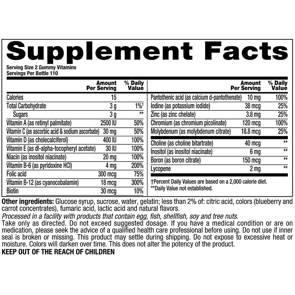 Men's Multivitamin Gummies O83116