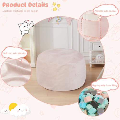 Giant Bean Bag Chair Convertible Bed with Microfiber Cover X2136
