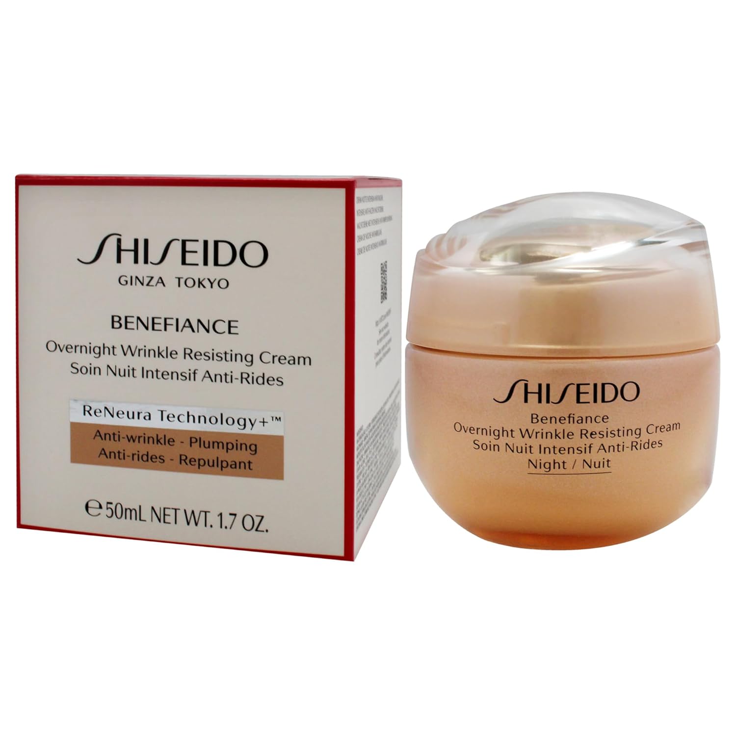Overnight Wrinkle Resisting Cream, 1.7 Fl Oz B241325