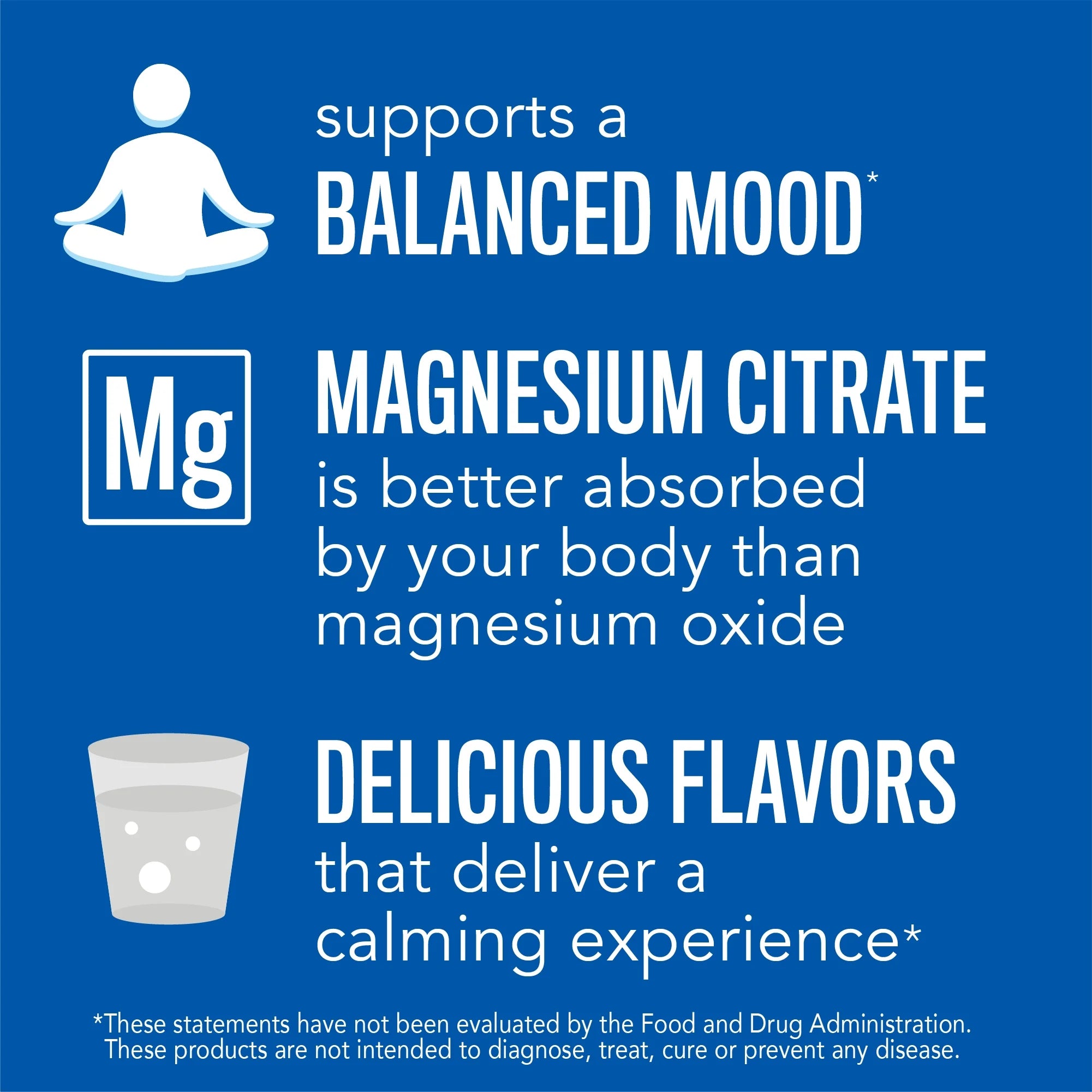 Magnesium Powder Supplement for Stress Relief, Cherry, 16 Ounces T811703