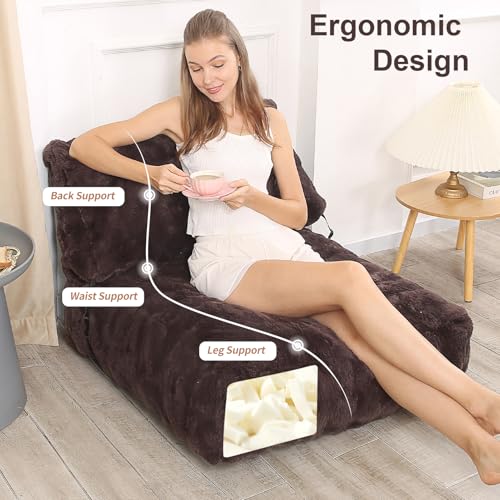 Fluffy Bubble Floor Sofa Bean Bag Chair for Adults Z283