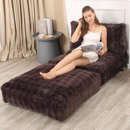 Fluffy Bubble Floor Sofa Bean Bag Chair for Adults Z283