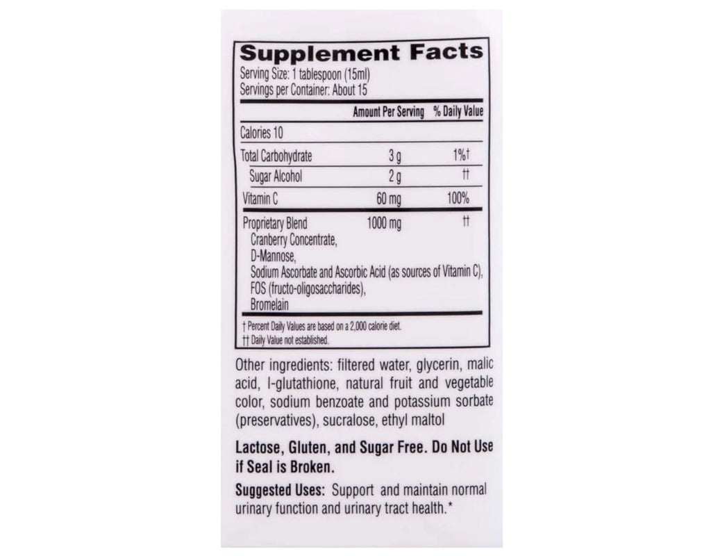 Urinary Health Cranberry Supplement 4 Pack J172