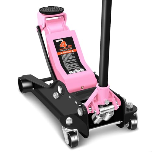 Floor Jack 3 Ton Capacity, Low Profile Heavy Duty Hydraulic Car Jack, Lifting Range 3"-20" O821