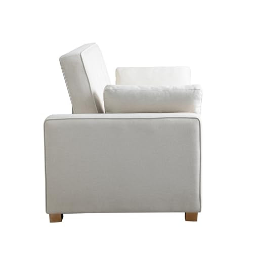 Convertible Sleeper Sofa, Queen Size, Navy Q5867