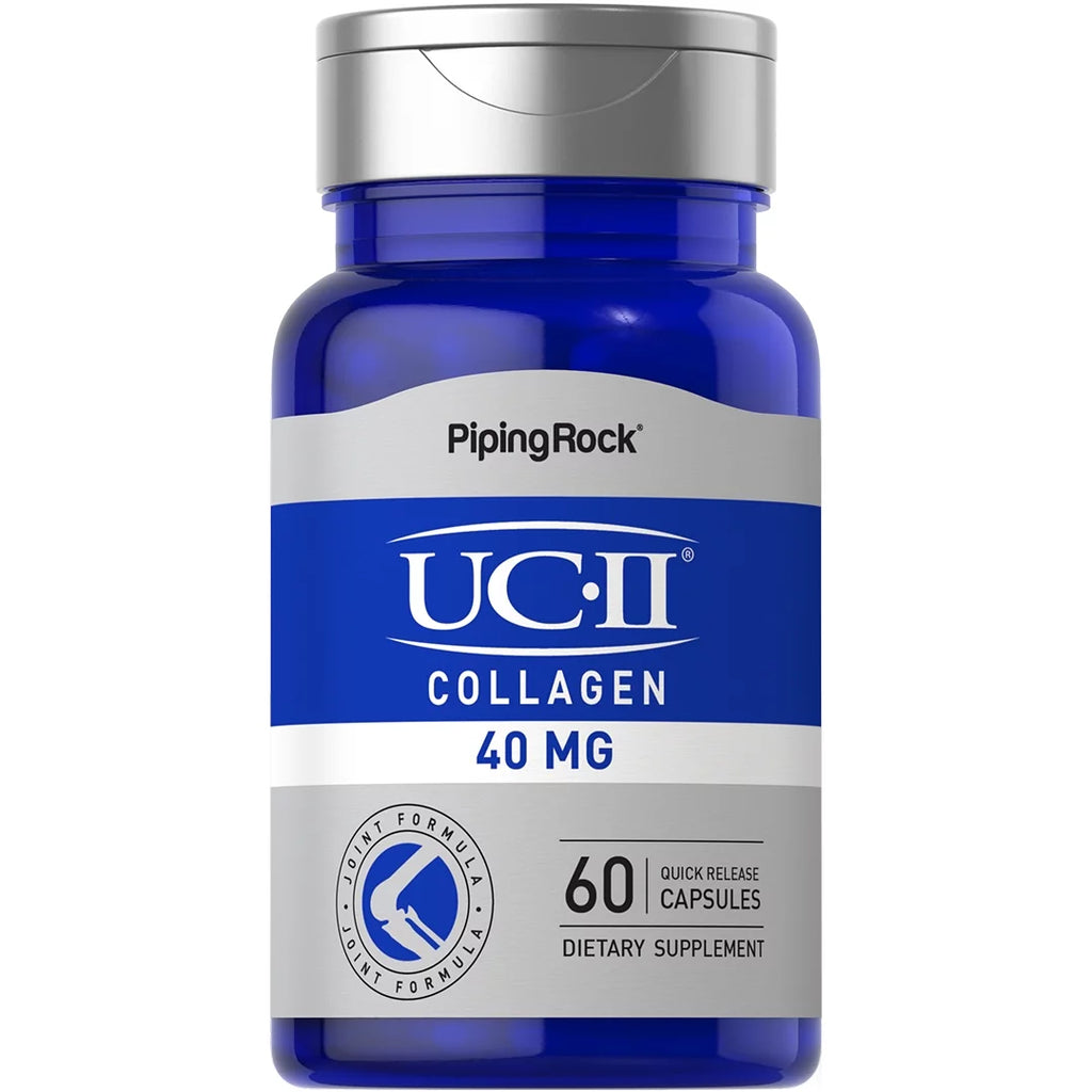 UC-II Collagen 40 mg 60 Capsules | Joint Formula Supplement | By Piping Rock