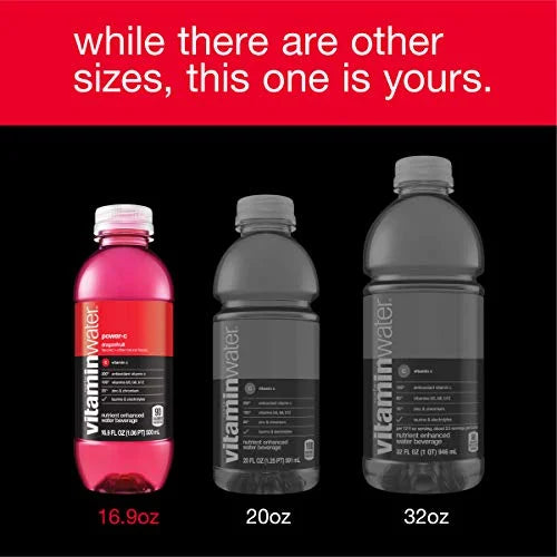 Electrolyte Enhanced Water with Vitamins, Dragonfruit, 16.9 Fl Oz (Pack of 24) S18431