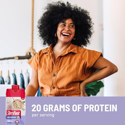Protein Shake, Chocolate, 20g Protein, Meal Replacement, 12 Count B226310