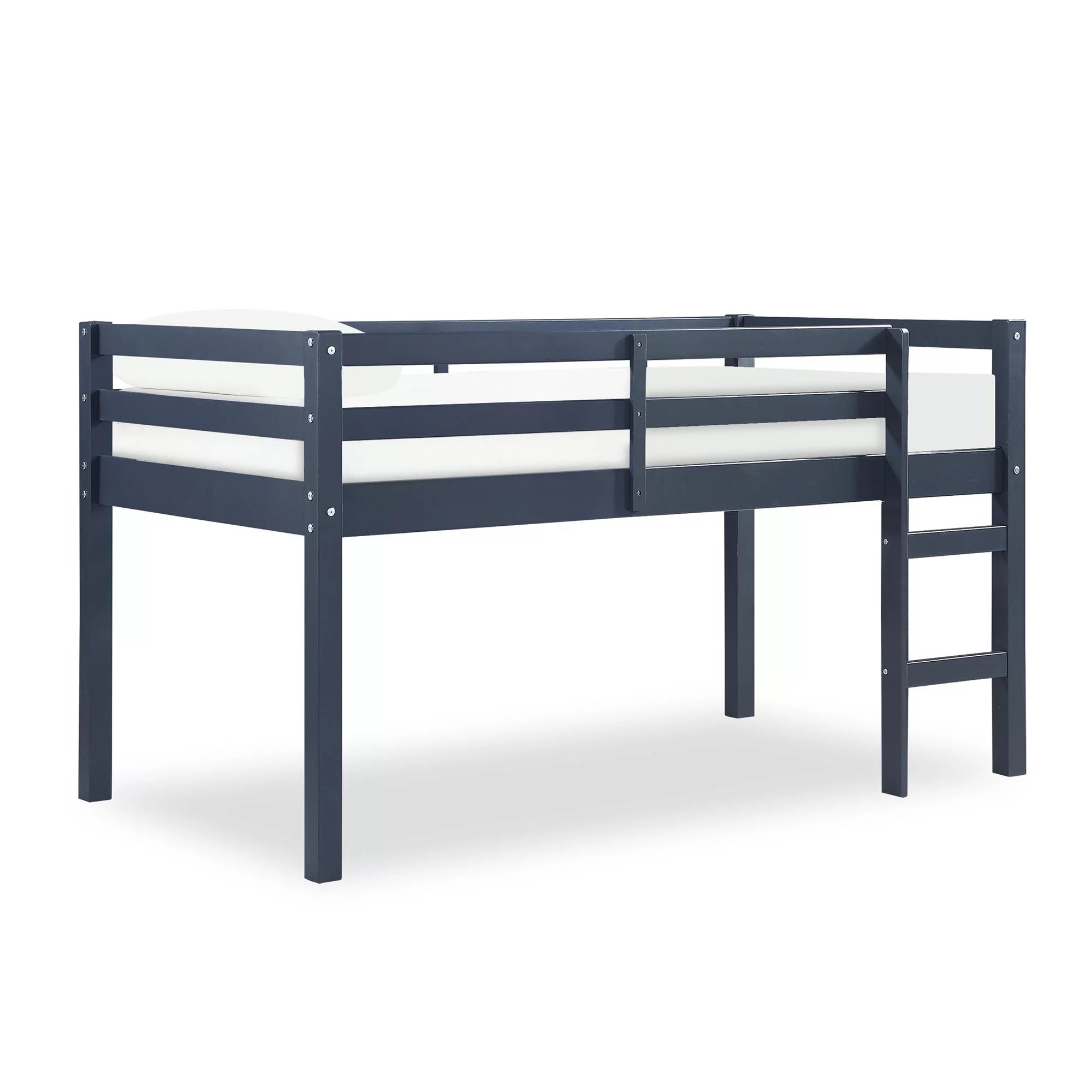 Junior Twin Loft Bed, Blue Q8172