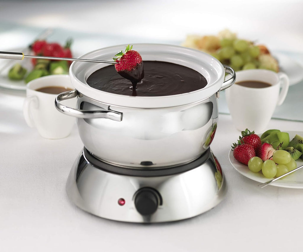 3-in-1 Electric Fondue Set, 81 Ounce, Silver W15391