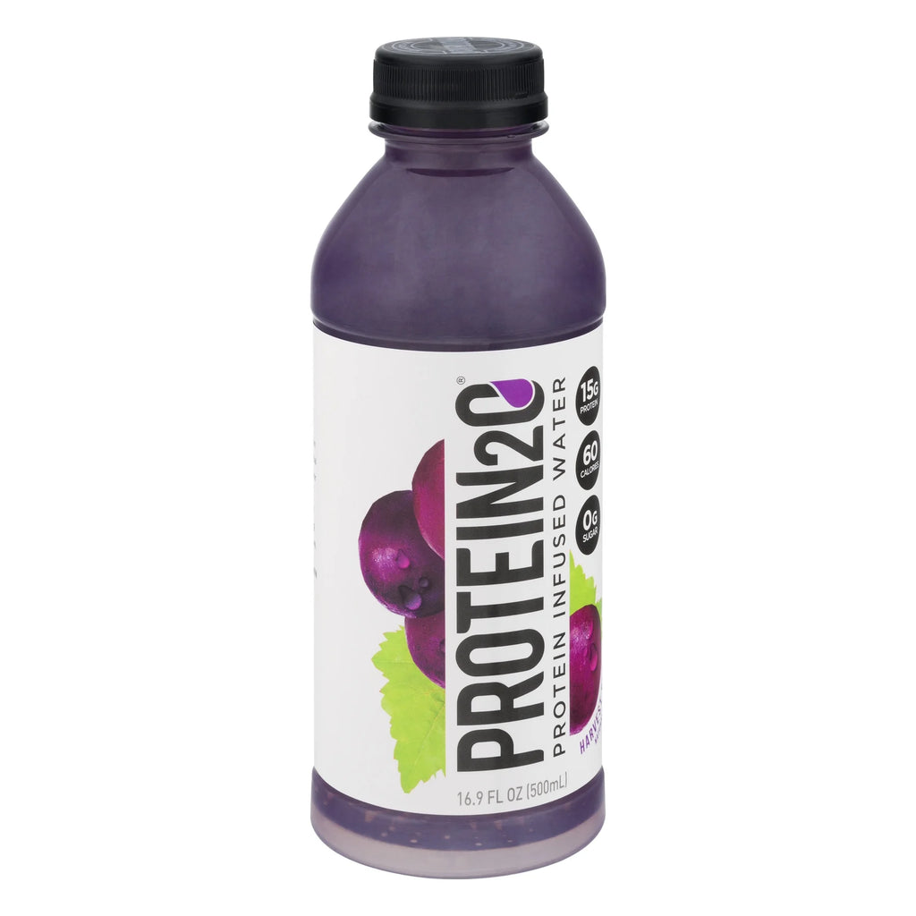 Whey Protein Infused Water, Harvest Grape, 16.9 oz Bottle X736