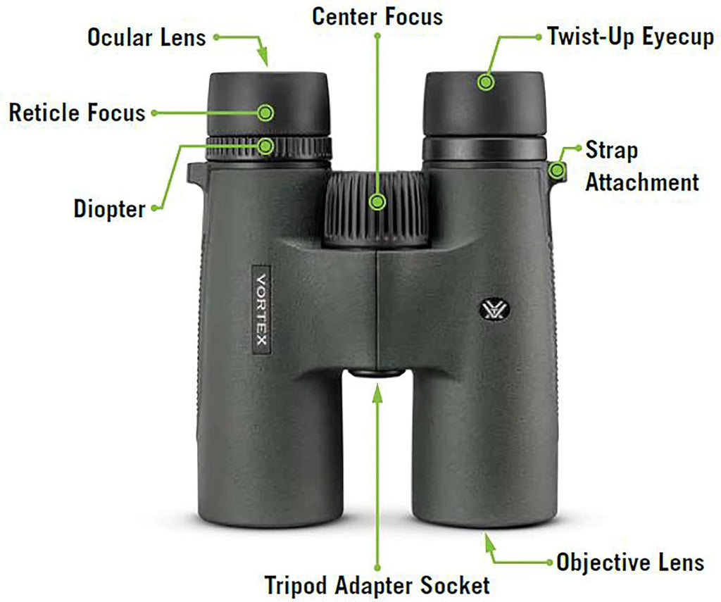 10x42 Binoculars - Waterproof, Fogproof, Shockproof B963