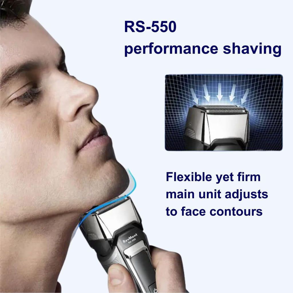 Rechargeable Electric Razor for Men, IPX7 Waterproof, Wet or Dry Shaving P291695