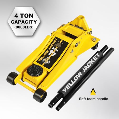 2.5 Ton Trolley Jack with Carrying Case Hydraulic Low Profile Floor Jack for Cars C877326