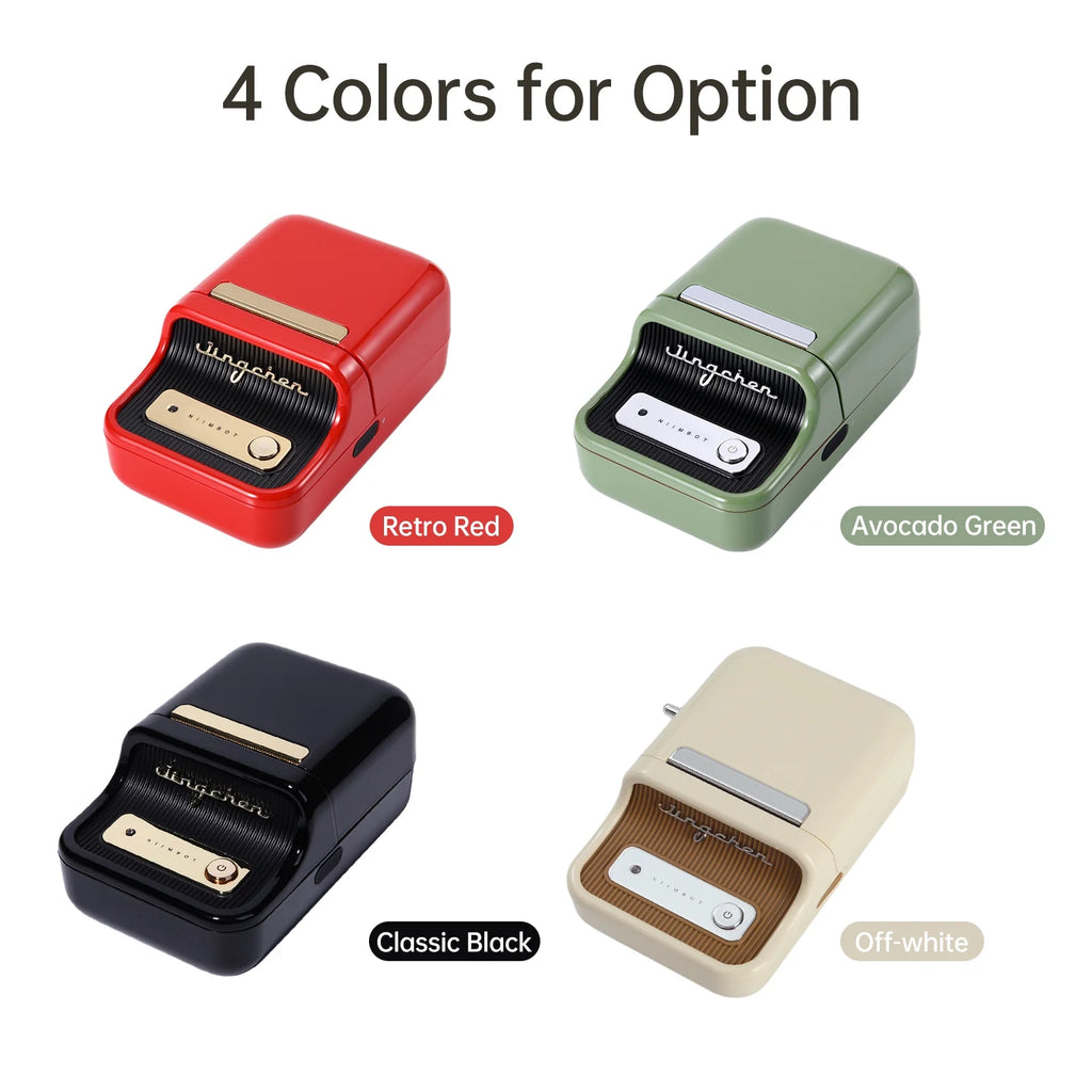 Portable Wireless BT Thermal Label Maker for Home Retail Store Labeling M801425