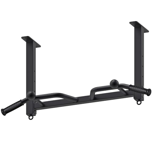 32" Ceiling Mounted Pull Up Bar with Punching Bag Hanger J661626