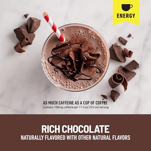 Protein Shake, Chocolate, 20g Protein, Meal Replacement, 12 Count B226310