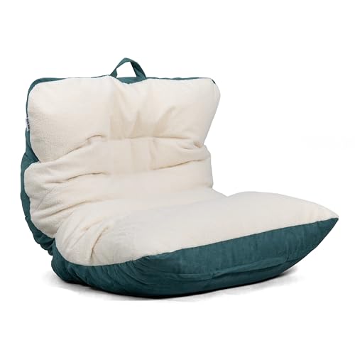 Dorm Bean Bag Chair with Drink Holder and Pocket, 3 feet R2503