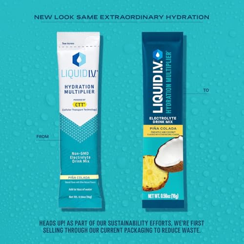 Hydration Multiplier Electrolyte Powder Drink Mix, Lemon Lime, 16 Servings L918917