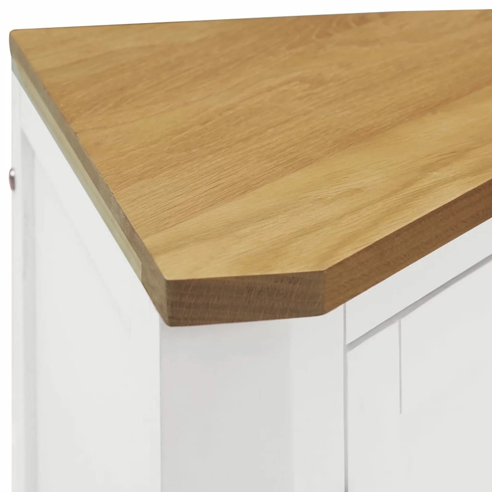Corner Cabinet Solid Oak Wood U4752