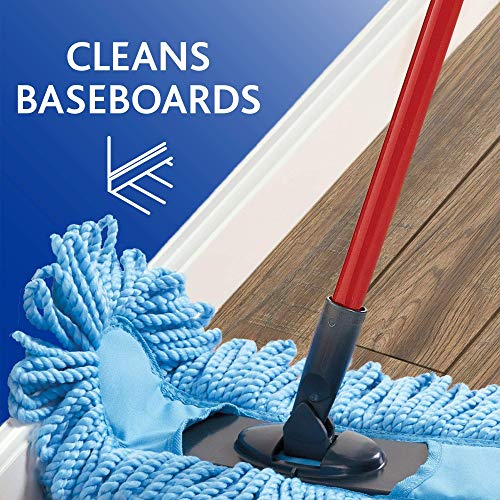 Microfiber Spin Mop with Bucket Floor Cleaning System X246875