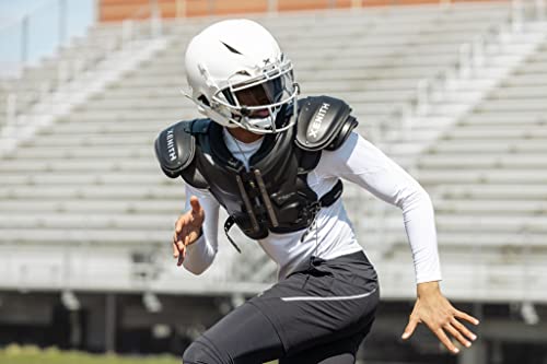 Varsity Football Shoulder Pads - Lightweight Protective Gear for Adults C877297