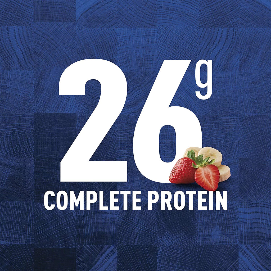 Strawberry Banana High Protein Milk Shake, 14 Fl Oz (Pack of 12) V971