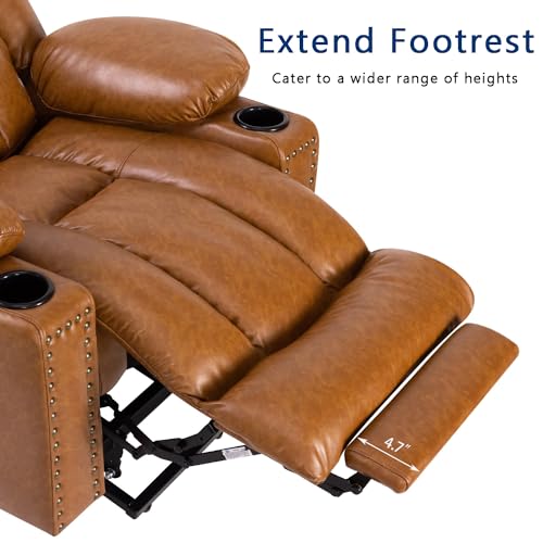 Power Lift Recliner Chair for Elderly with Heat and Massage, Adjustable Positions, Dark Brown P618617