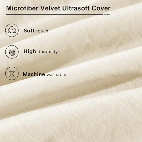 Giant Bean Bag Chair Convertible Bed with Microfiber Cover X2136