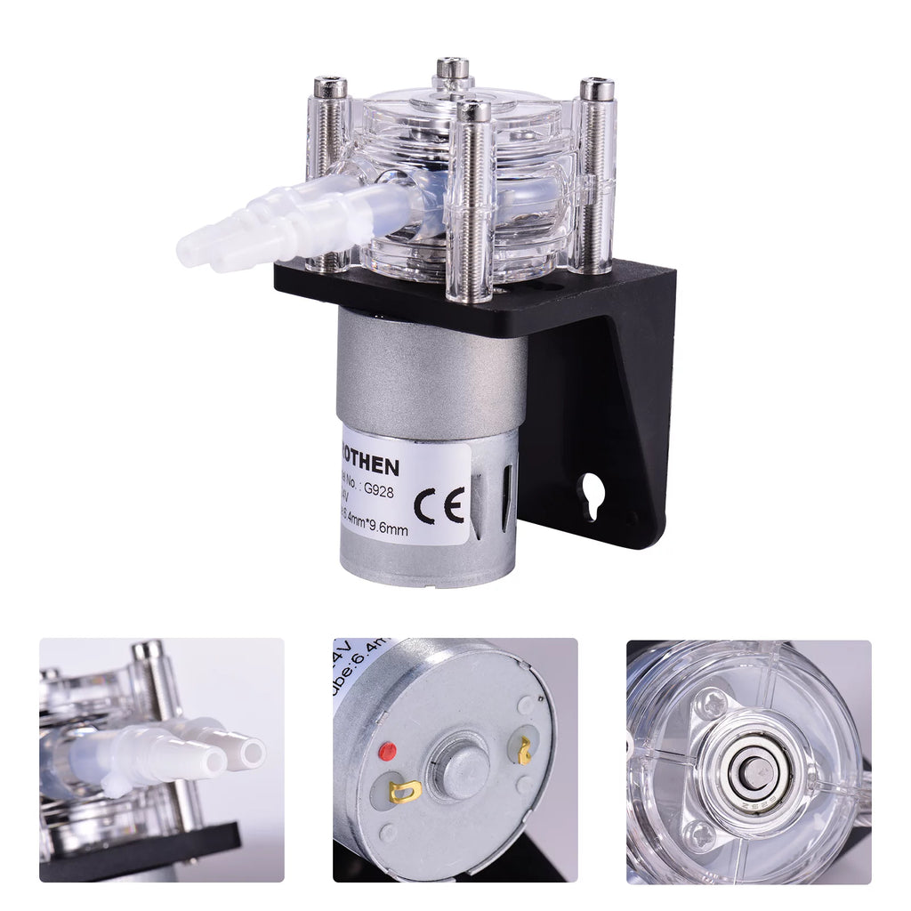 Dosing Pump 12V Peristaltic with Silicone Tubing for Aquarium Lab V73062