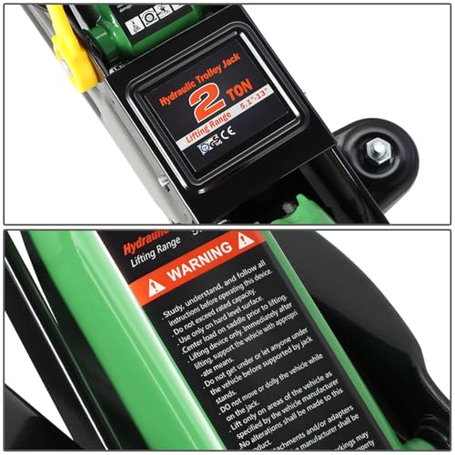 Floor Jack 3 Ton Capacity, Low Profile Heavy Duty Hydraulic Car Jack, Lifting Range 3"-20" O821