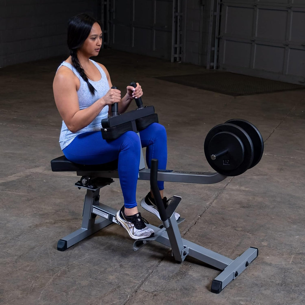 Seated Calf Raise Machine for Strength Training Home Gym J814612
