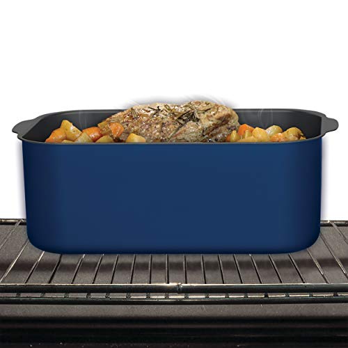 Slow Cooker 5-Quart Non-stick with Temperature Control and Travel Lid Y62016