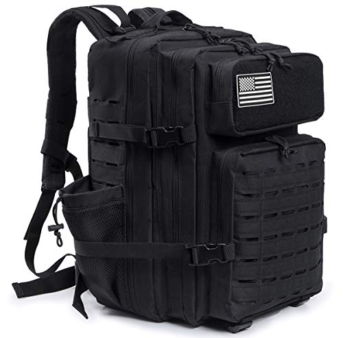 Military Tactical Backpack for Men with Molle Daypack Hiking Rucksack U675196