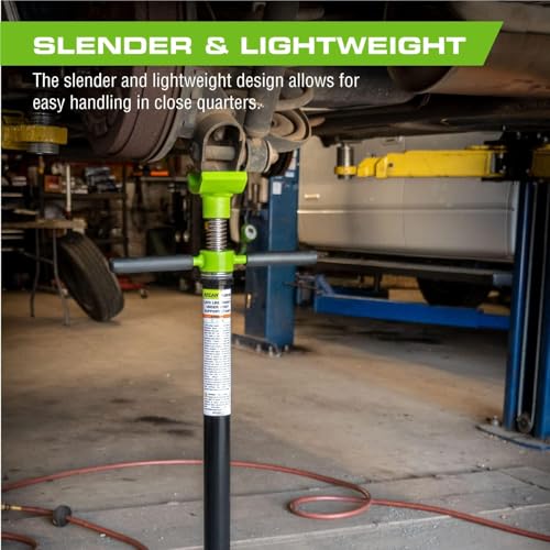 Underhoist Support Stand, Adjustable Height, Heavy-Duty Steel Base O748713