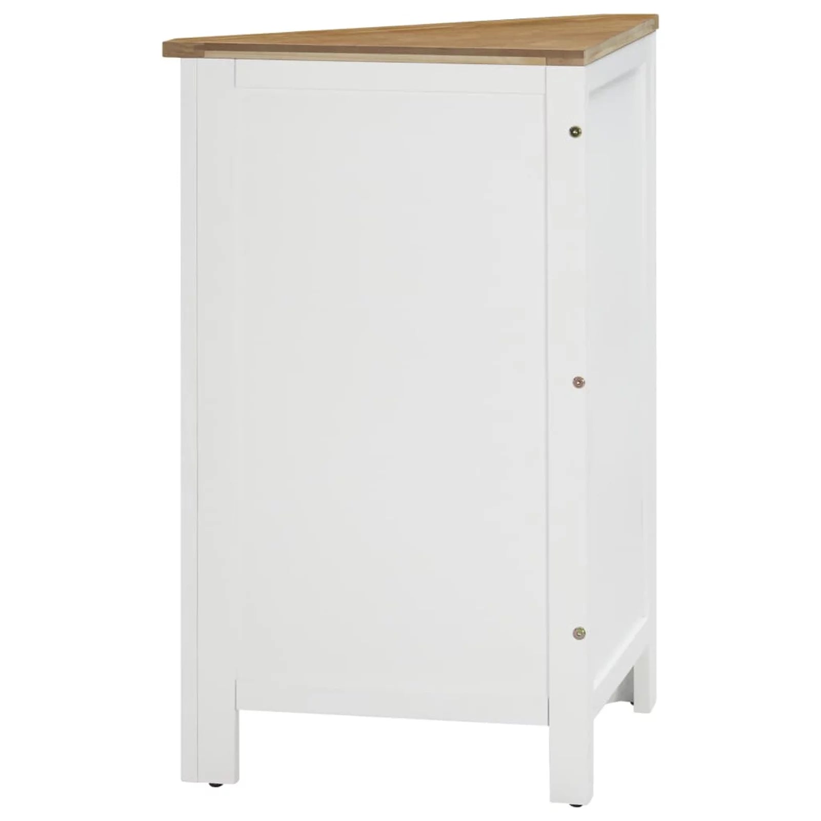 Corner Cabinet Solid Oak Wood U4752