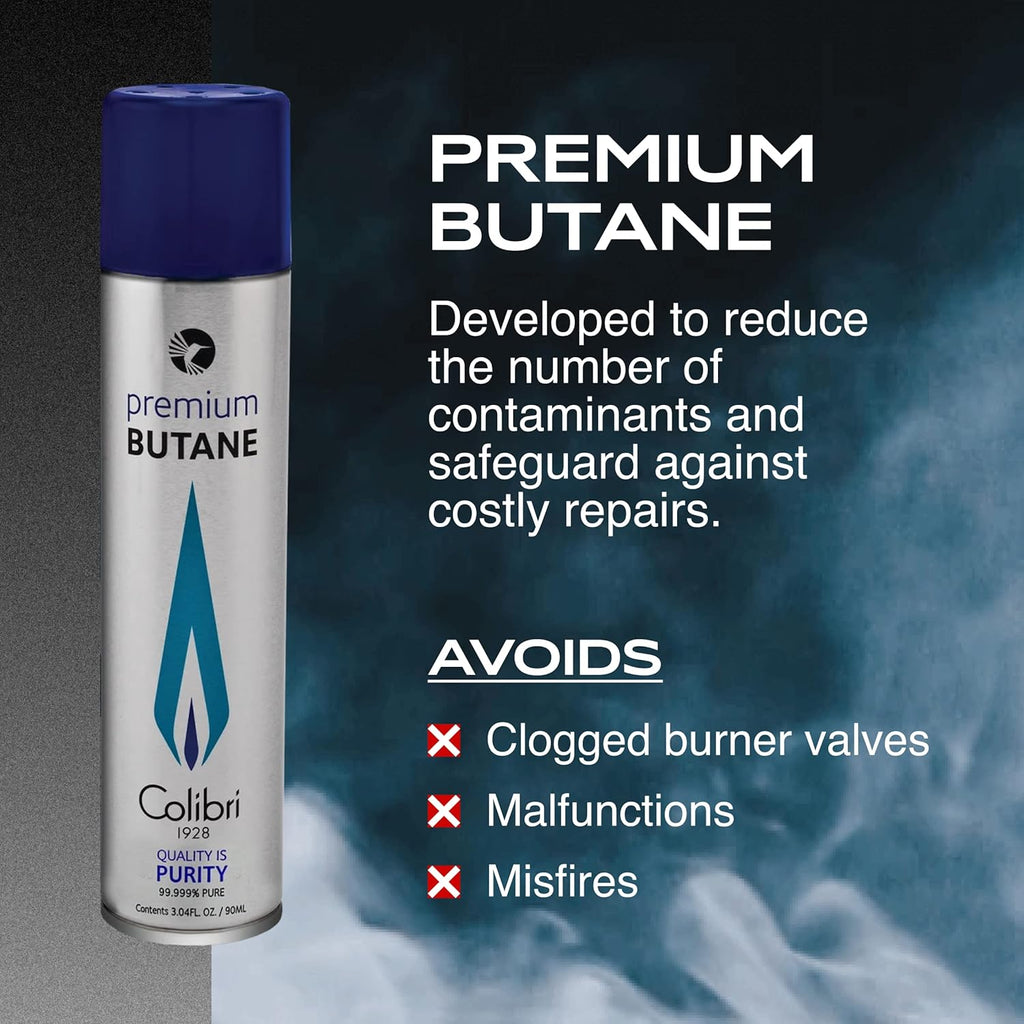 Butane Fuel Refill for Lighters, 90ml Cans, Pack of 2 F5870