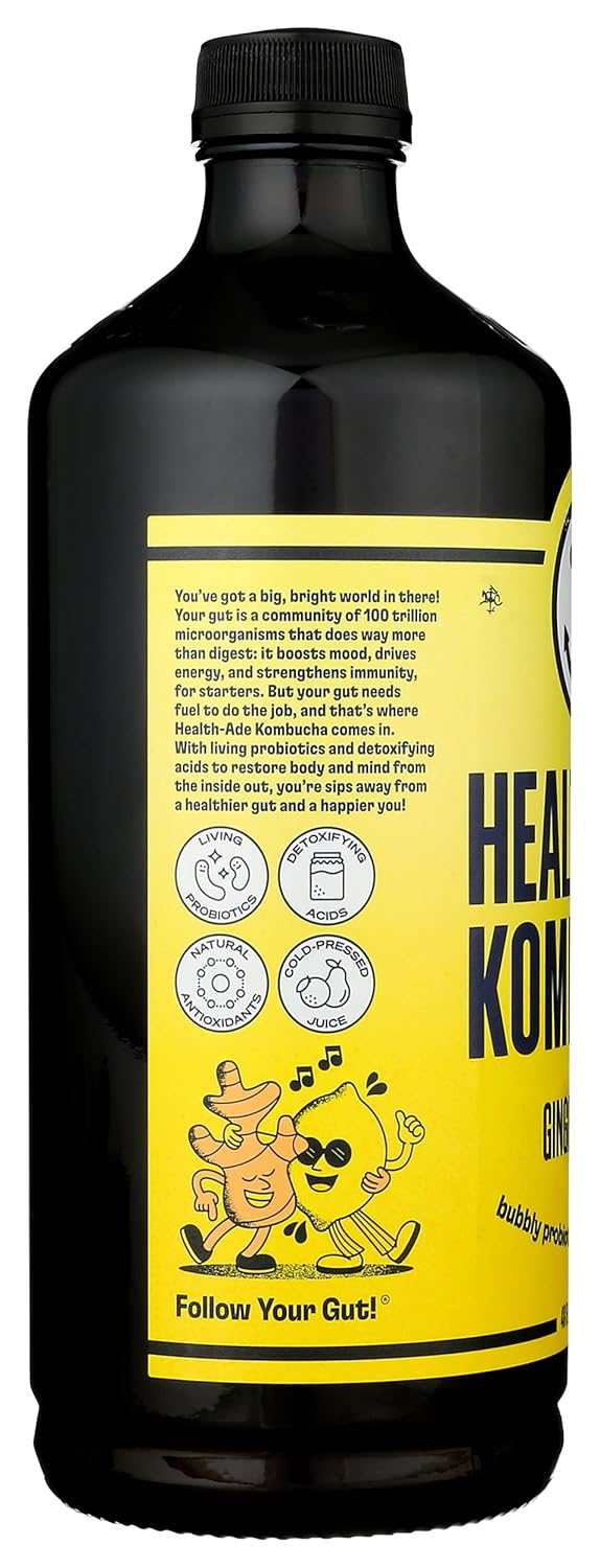 Ginger-Lemon Kombucha, 48 Fl oz C474510